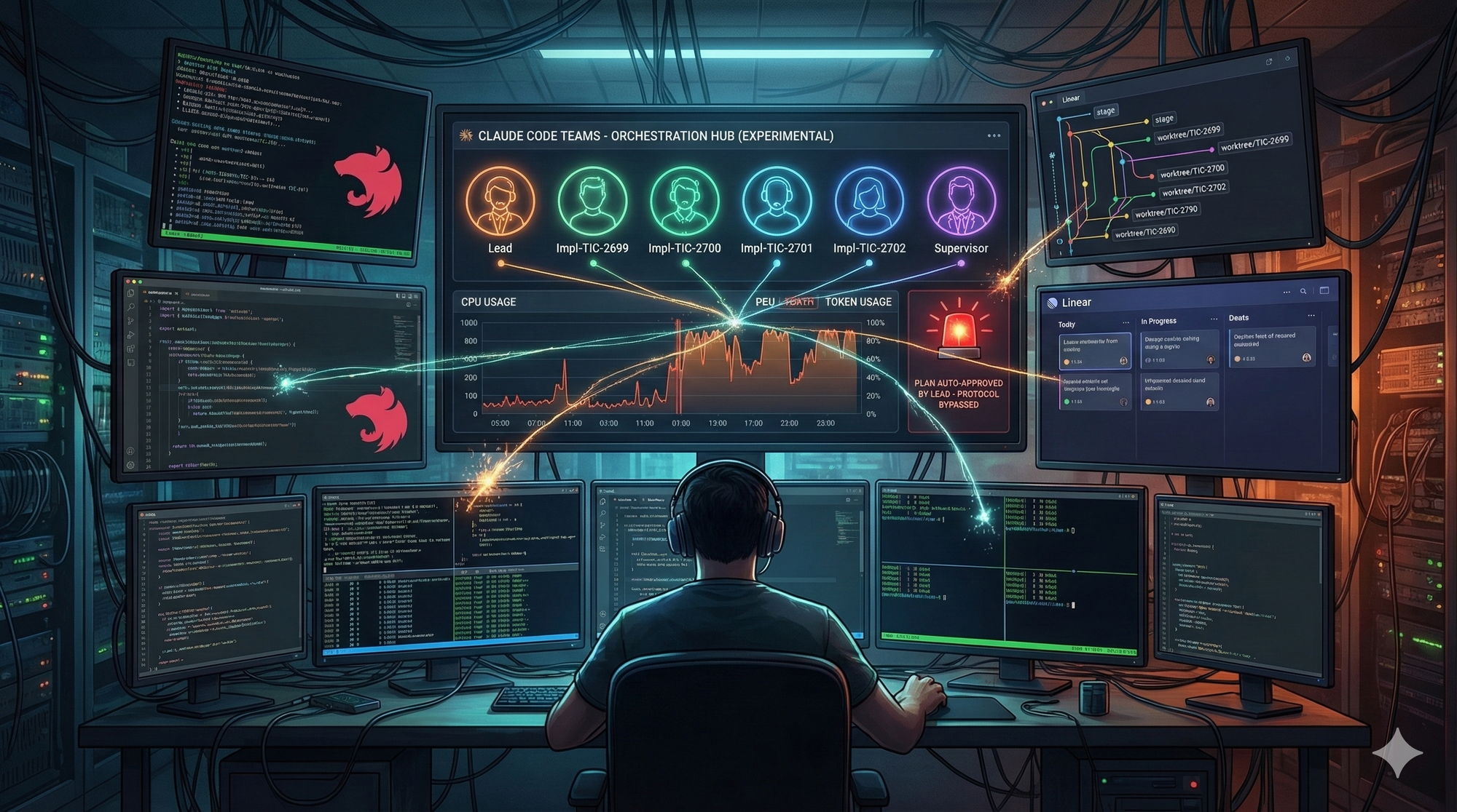 Claude Code Teams: Orquestando Agentes de IA