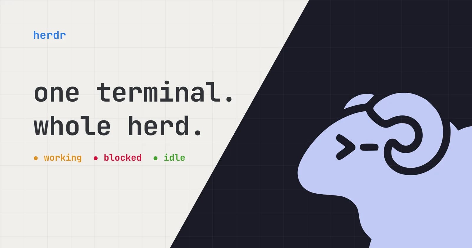 Herdr: un tmux para agentes