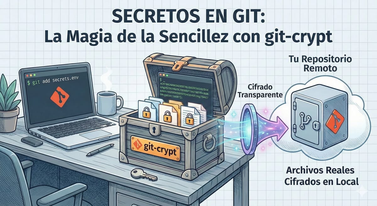 Secretos en Git: cómo tener los secretos versionados siguiendo buenas prácticas de seguridad
